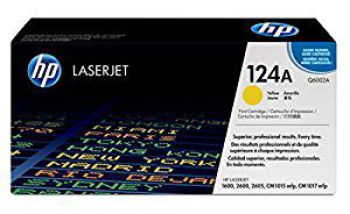Mực in HP 124A Yellow LaserJet Toner Cartridge (Q6002A)